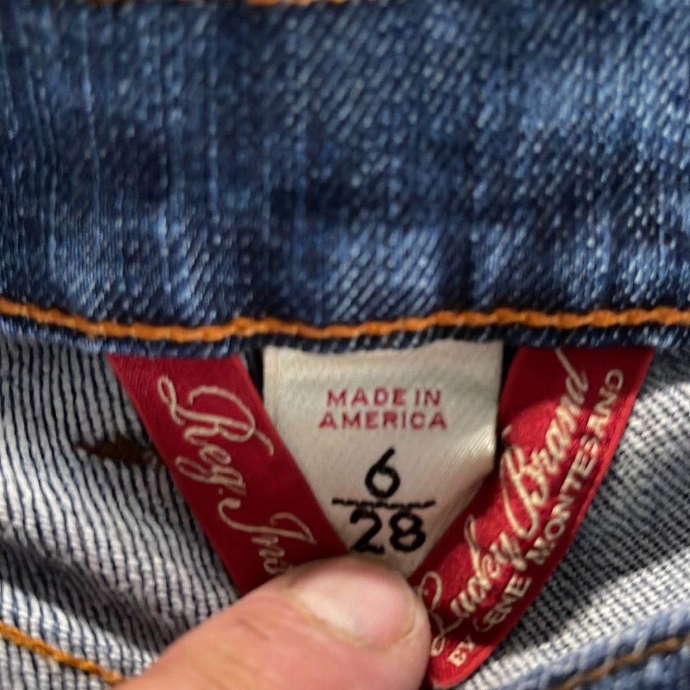 Women Lucky ๐ brand size 6/28 - Picture 2 of 8